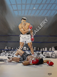 "The Phantom Punch", Unframed Print